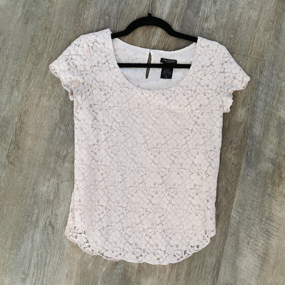 Talulah blouse in light pink